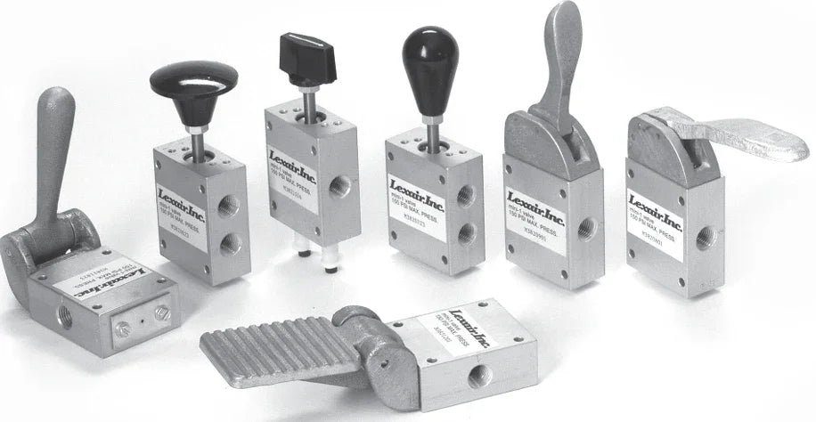 Valves: 3-Way Manually Operated by Lexair