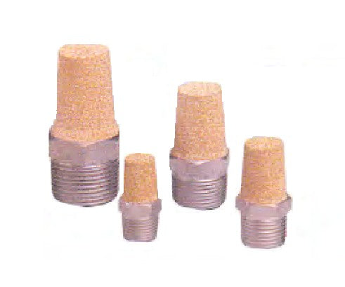 Sintered Bronze Pneumatic Exhaust Mufflers
