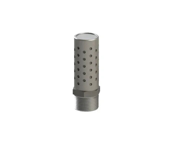 Air Motors: Vane & Piston Mufflers (Silencers) by GLOBE Airmotors