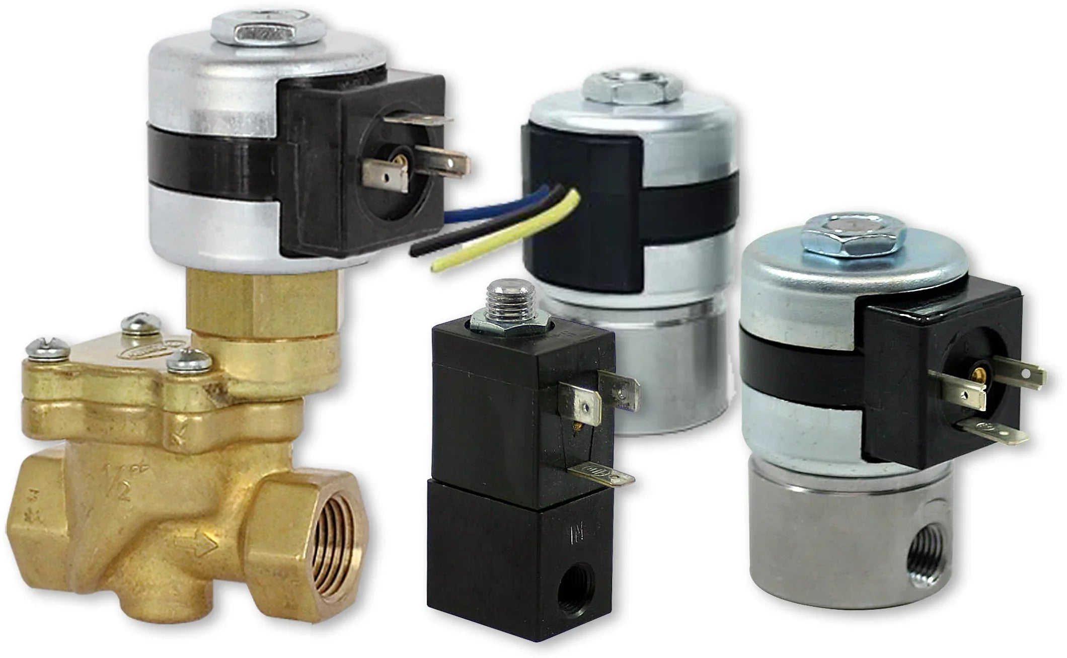 Valves: 3-Way Normally Closed Magnetic Latching (piped exhaust) by Peterpaul