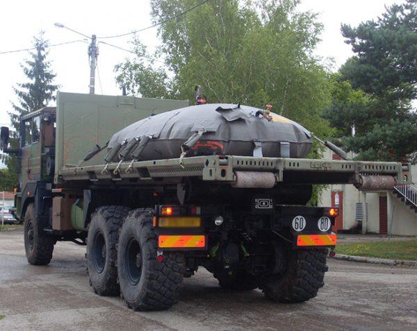 Réservoir de carburant de l'armée - Dynamique