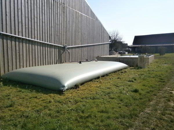 Stockage d'eau dans le vide sanitaire