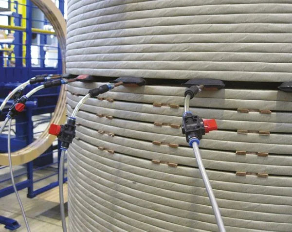 Vérin gonflable pour enroulement de transformateur - VTR
